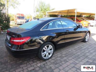 Mercedes-Benz Classe E 250 CDI Coupé BlueEFFICIENCY Avantg. Nero usata Oppido Lucano