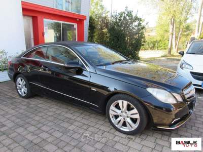 Mercedes-Benz Classe E 250 CDI Coupé BlueEFFICIENCY Avantg. Nero usata Oppido Lucano