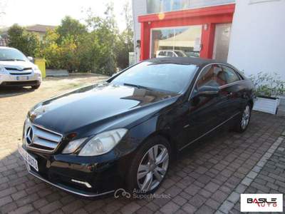 Mercedes-Benz Classe E 250 CDI Coupé BlueEFFICIENCY Avantg. Nero usata Oppido Lucano