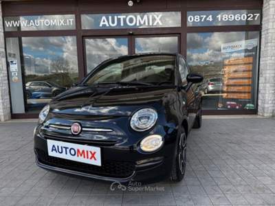Fiat 500 1.0 hybrid Club 70cv Nero usata Campobasso