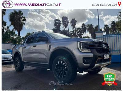 Ford Ranger Ranger 2.0 ECOB. aut.205CV DC Wild.X5pt. Grigio usata Cagliari