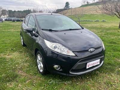 Ford Fiesta 1.4 TDCi 70CV 5 porte Titanium Nero usata Monte Porzio