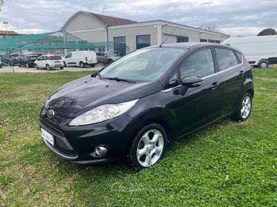 Ford Fiesta 1.4 TDCi 70CV 5 porte Titanium Nero usata Monte Porzio