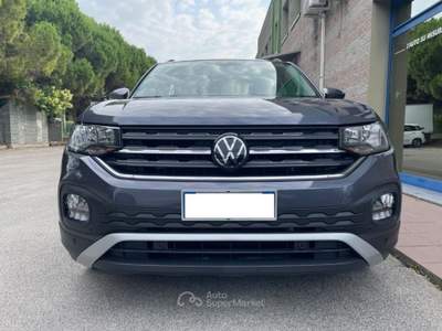 Volkswagen T-Cross 1.0 TSI 95CV APPLE CARPLAY NAVIGAZIONE SENS.PARCH. Grigio usata Venezia