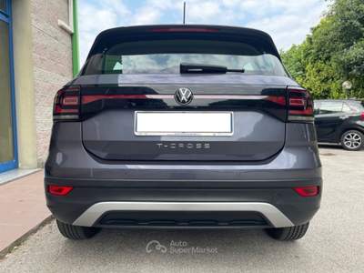 Volkswagen T-Cross 1.0 TSI 95CV APPLE CARPLAY NAVIGAZIONE SENS.PARCH. Grigio usata Venezia