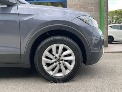 Volkswagen T-Cross 1.0 TSI 95CV APPLE CARPLAY NAVIGAZIONE SENS.PARCH. Grigio usata Venezia