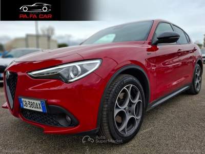 Alfa Romeo Stelvio Stelvio 2.2 T.diesel 190CV AT8 Q4 Sprint Rosso usata RIMINI