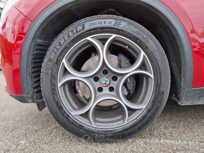 Alfa Romeo Stelvio Stelvio 2.2 T.diesel 190CV AT8 Q4 Sprint Rosso usata RIMINI