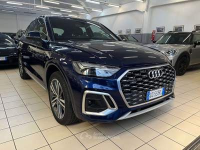 Audi Q5 Sportback 50 2.0 S line Plus quattro s-tronic Blu/Azzurro usata Milano
