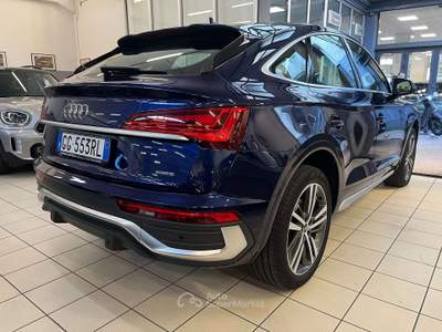 Audi Q5 Sportback 50 2.0 S line Plus quattro s-tronic Blu/Azzurro usata Milano