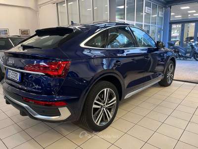 Audi Q5 Sportback 50 2.0 S line Plus quattro s-tronic Blu/Azzurro usata Milano