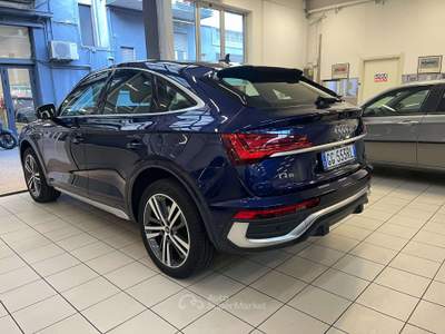 Audi Q5 Sportback 50 2.0 S line Plus quattro s-tronic Blu/Azzurro usata Milano