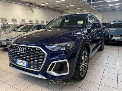 Audi Q5 Sportback 50 2.0 S line Plus quattro s-tronic Blu/Azzurro usata Milano