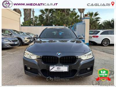 BMW Serie 3 318d 318d Touring Msport Grigio usata Cagliari