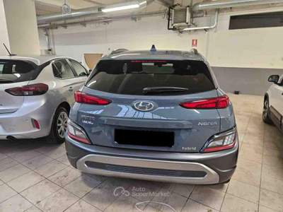 Hyundai Kona HEV 1.6 DCT XLine Verde usata Pianezza