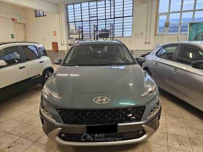 Hyundai Kona HEV 1.6 DCT XLine Verde usata Pianezza
