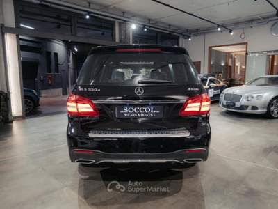 Mercedes-Benz GLS d 4Matic AMG LINE Premium*TETTO*7 Posti*UNICO PROP Nero usata MILANO