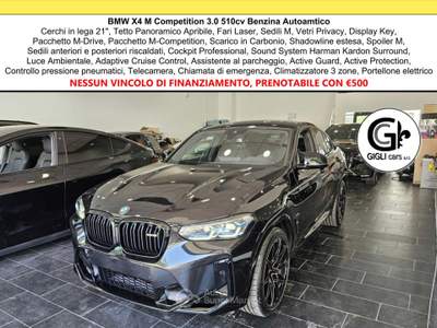 BMW X4 M Competition Tetto Navi C.21 Laser Camera HarmanK Nero usata Campi Bisenzio BMW X4 M Competition Tetto Navi C.21 Laser Camera HarmanK Nero usata Campi Bisenzio