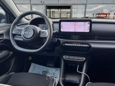 Fiat 600 1.2 hybrid 110cv auto Con CARPLAY Nero usata Latina