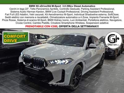 BMW X6 Msport PRO xDrive M-Sport Harman Kardon Tetto Led Grigio usata Campi Bisenzio