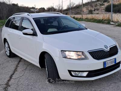 Skoda Octavia 1.6 TDI CR 105 CV DSG Wagon Ambition Bianco usata Cassano delle Murge
