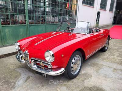 Alfa Romeo Giulietta Spider – 1962 Rosso usata Pianezza