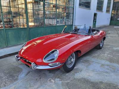 Jaguar E-Type 3.8 L Roadster OTS Series 1 – 1964 Rosso usata Pianezza