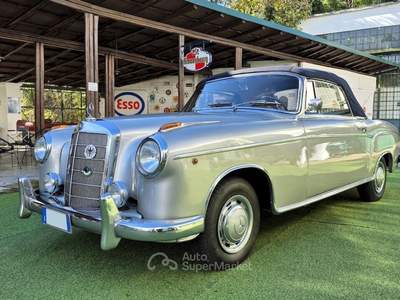 Mercedes-Benz Classe C 220 S Ponton Cabriolet W180 – 1957 Argento usata Pianezza
