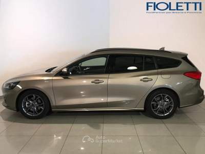 Ford Focus 4ª SERIE 1.0 ECOBOOST 125 CV SW ST LINE Marrone usata Manerbio