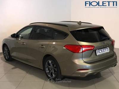 Ford Focus 4ª SERIE 1.0 ECOBOOST 125 CV SW ST LINE Marrone usata Manerbio