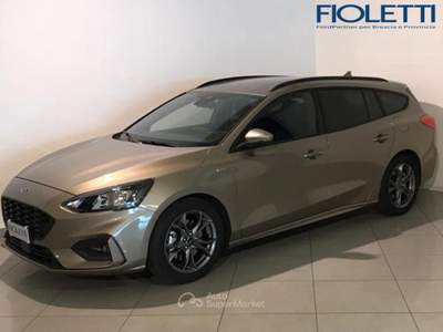 Ford Focus 4ª SERIE 1.0 ECOBOOST 125 CV SW ST LINE Marrone usata Manerbio