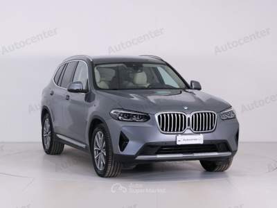 BMW X3 xdrive20d mhev 48V Luxury auto Grigio usata Bassano del Grappa