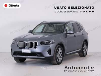 BMW X3 xdrive20d mhev 48V Luxury auto Grigio usata Bassano del Grappa