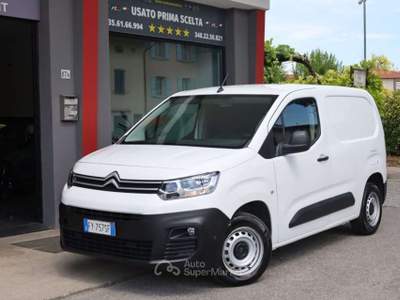 Citroen Berlingo 1.5 BlueHDi 76 CV Van 3 Posti Tel Cruise Clima Eu6 Bianco usata Rezzato