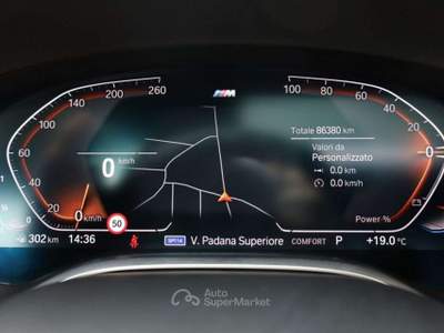 BMW Serie 7 730d 730 d xDrive MSport Tetto Head-Up SoftClose CockpitPRO Blu/Azzurro usata Rezzato