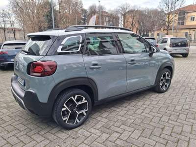 Citroen C3 Aircross 1.2 Shine Pack S +PELLE+TETTO+ FULL !!! VEDI FOTO Grigio usata Pavia
