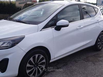 Ford Fiesta 1.1 75 CV 5 porte Titanium Apple car e android Bianco usata Roma