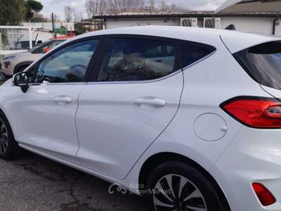 Ford Fiesta 1.1 75 CV 5 porte Titanium Apple car e android Bianco usata Roma