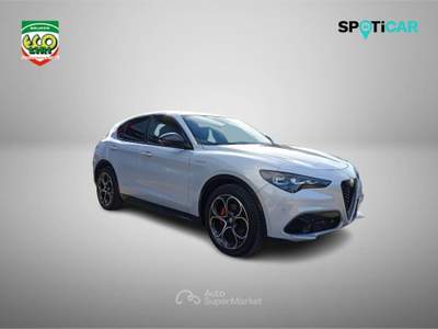 Alfa Romeo Stelvio 2.2 Turbodiesel 210 CV AT8 Q4 Veloce Grigio usata Cassino