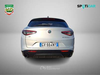 Alfa Romeo Stelvio 2.2 Turbodiesel 210 CV AT8 Q4 Veloce Grigio usata Cassino