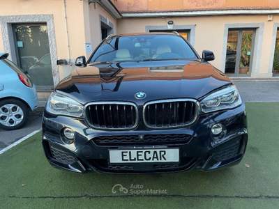 BMW X6 xDrive30d 258CV Msport TUTTI TAGLIANDI BMW Nero usata Roma