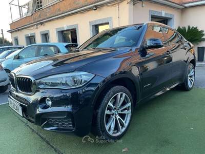 BMW X6 xDrive30d 258CV Msport TUTTI TAGLIANDI BMW Nero usata Roma