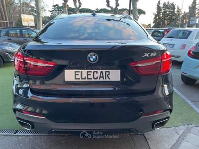 BMW X6 xDrive30d 258CV Msport TUTTI TAGLIANDI BMW Nero usata Roma