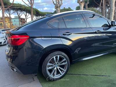 BMW X6 xDrive30d 258CV Msport TUTTI TAGLIANDI BMW Nero usata Roma