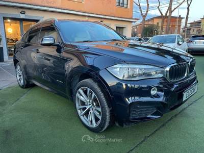 BMW X6 xDrive30d 258CV Msport TUTTI TAGLIANDI BMW Nero usata Roma
