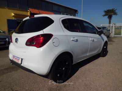 Opel Corsa 5 porte Black Edition Bianco usata Marconia di Pisticci