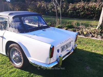 Triumph TR4 Spyder Bianco usata Torino