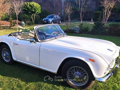 Triumph TR4 Spyder Bianco usata Torino Triumph TR4 Spyder Bianco usata Torino