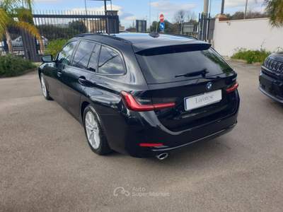 BMW Serie 3 318d d 48V Touring Business Advantage Nero usata Taranto