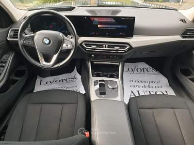 BMW Serie 3 318d d 48V Touring Business Advantage Nero usata Taranto